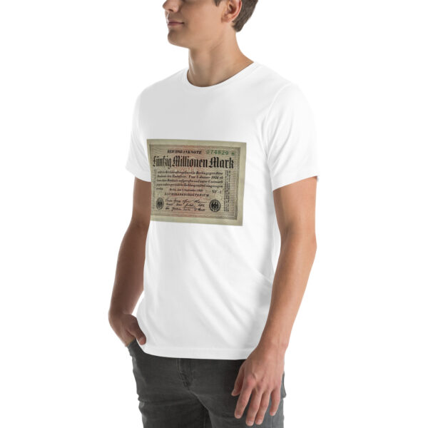 50 Millionen Mark Unisex t-shirt - Image 4