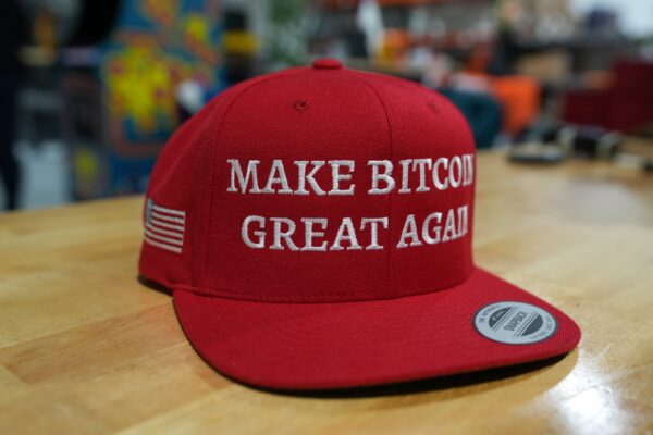 Make Bitcoin Great Again Snapback Hat - Image 5