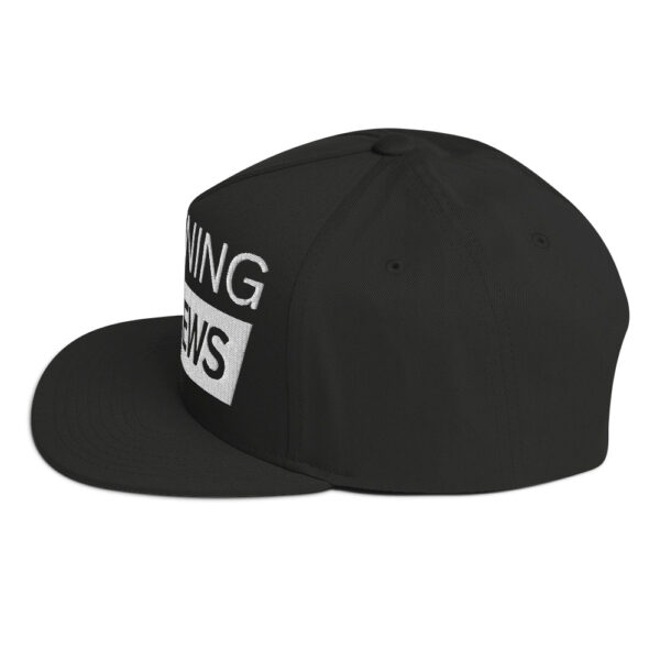 Lightning News Flat Bill Cap - Image 5