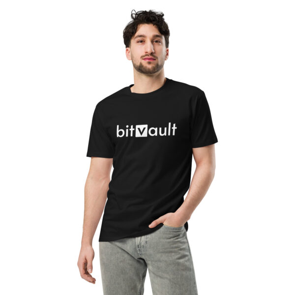 Bitvault shirt with QR code - 100% cotton t-shirt - Image 4