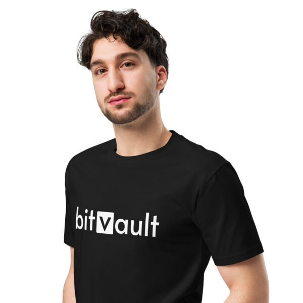 Bitvault shirt with QR code - 100% cotton t-shirt - Image 3