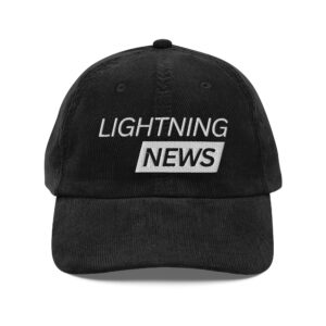 Lightning News Vintage Cap