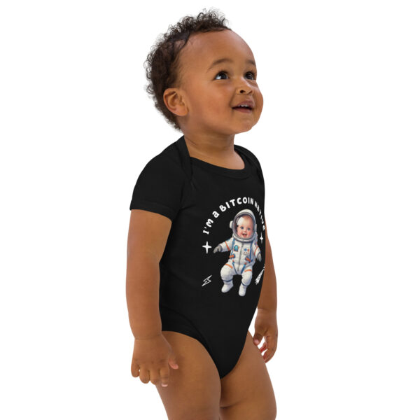 I'm A Bitcoin Native - 100% Organic cotton baby bodysuit - Image 3